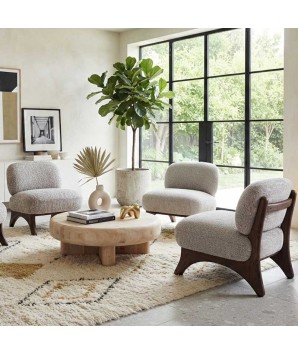 fauteuil lounge design  WANAKA dans salon