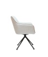 Lot de 2 chaises pivotantes ELVIRA Beige