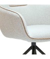 Lot de 2 chaises pivotantes ELVIRA Beige