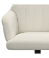 Lot de 2 chaises repas pivotantes OPHELIA Aragon Tissu Blanc Lot de 2 chaises repas pivotantes OPHELIA Aragon Tissu Blanc