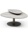 Table Basse OPALINE Pivotante Céramique Grey Table Basse OPALINE Pivotante Céramique Grey
