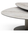 Table Basse OPALINE Pivotante Céramique Grey Table Basse OPALINE Pivotante Céramique Grey
