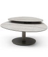Table Basse OPALINE Pivotante Céramique Grey Table Basse OPALINE Pivotante Céramique Grey