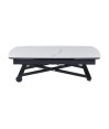 Table relevable MOOVIE extensible Arabescato Table relevable MOOVIE extensible Arabescato