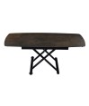 Table relevable MOOVIE extensible Acier Corten Table relevable MOOVIE extensible Acier Corten