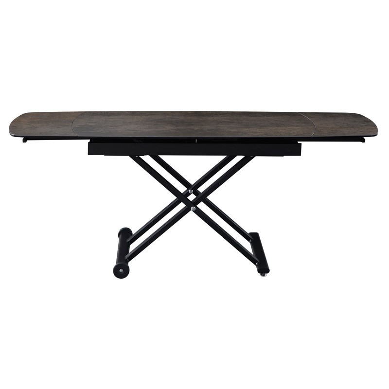 Table relevable MOOVIE extensible Acier Corten Table relevable MOOVIE extensible Acier Corten