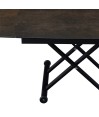 Table relevable MOOVIE extensible Acier Corten Table relevable MOOVIE extensible Acier Corten