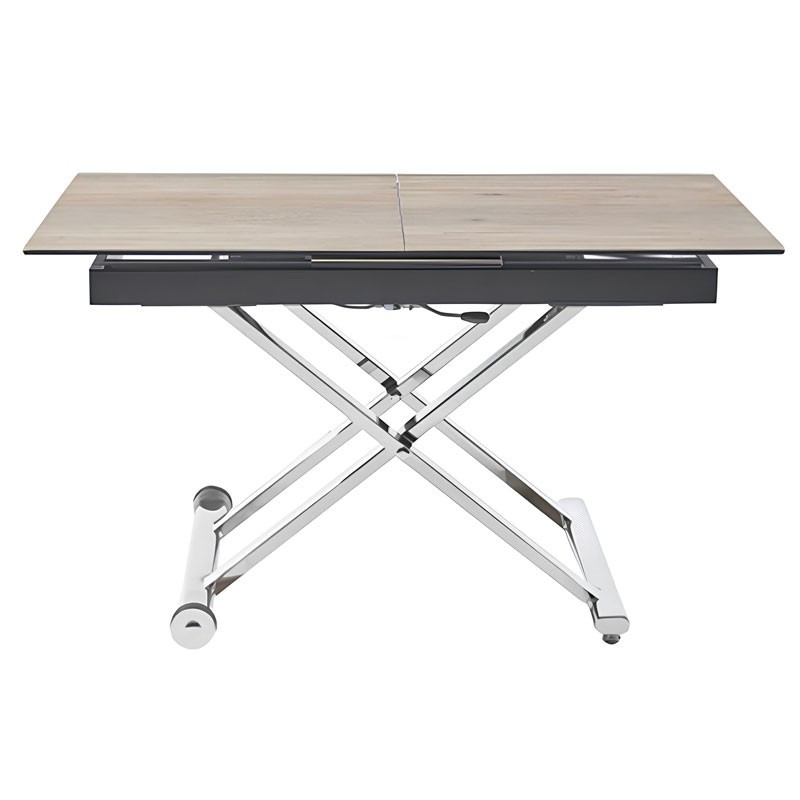 Table basse-Repas JUMPY relevable Wood clair Table basse-Repas JUMPY relevable Wood clair