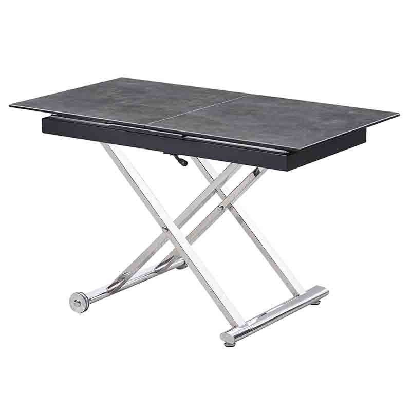 Table basse-Repas JUMPY relevable Acier Corten Table basse-Repas JUMPY relevable Acier Corten