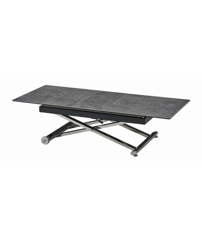 Table basse-Repas JUMPY relevable  Acier Corten