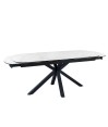 Table repas ELISA Arabescato extensible pour 12 personnes Table repas ELISA Arabescato extensible pour 12 personnes