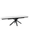 Table repas ELISA Arabescato extensible pour 12 personnes Table repas ELISA Arabescato extensible pour 12 personnes