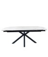Table repas ELISA Arabescato extensible pour 12 personnes Table repas ELISA Arabescato extensible pour 12 personnes