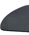 Table repas LIVIA extensible verre martelé pour 8-10 personnes