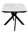 Table repas ELVIRA Jade blanche 6-8 personnes