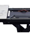 Table repas ELVIRA Jade blanche 6-8 personnes