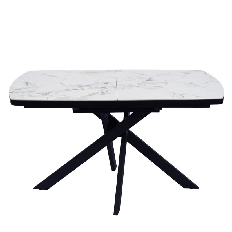 Table repas ELVIRA Jade blanche 6-8 personnes