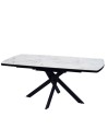 Table repas ELVIRA Jade blanche 6-8 personnes