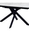 Table repas ELVIRA Jade blanche 6-8 personnes