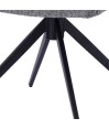 Lot de 2 fauteuils pivotants ELISA Curry Lot de 2 fauteuils pivotants ELISA Curry