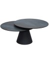 Table basse ANTIGUA 2 plateaux pivotants Table basse ANTIGUA 2 plateaux pivotants