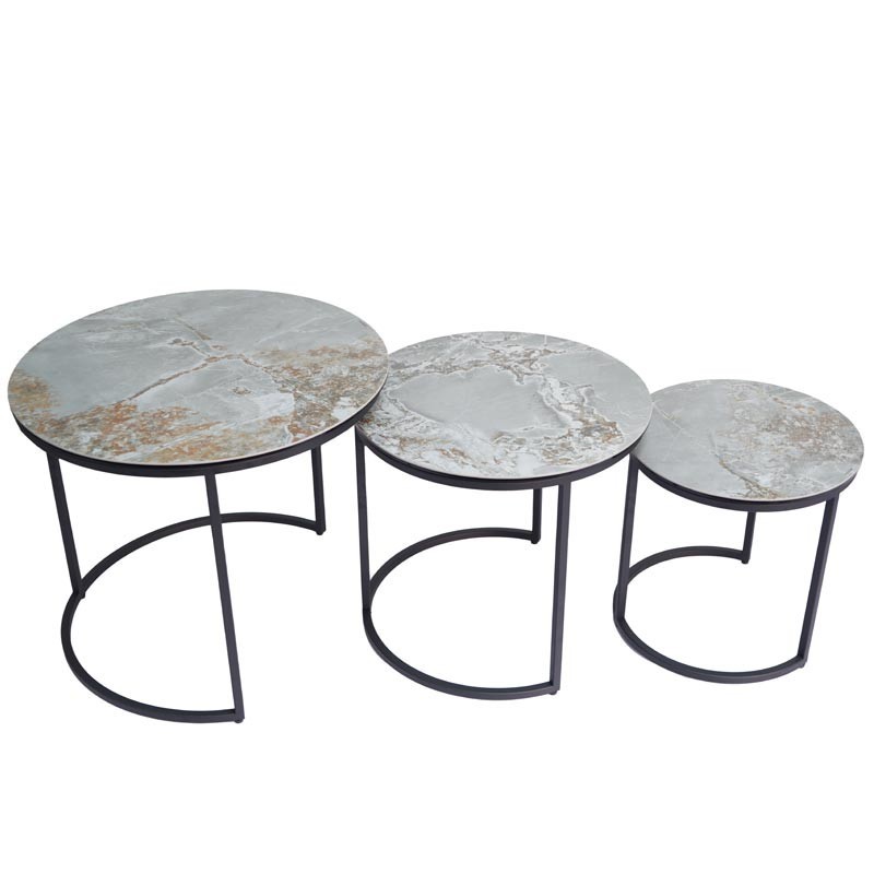 Table gigogne TRIO Onyx - Moyen modèle Table gigogne TRIO Onyx - Moyen modèle