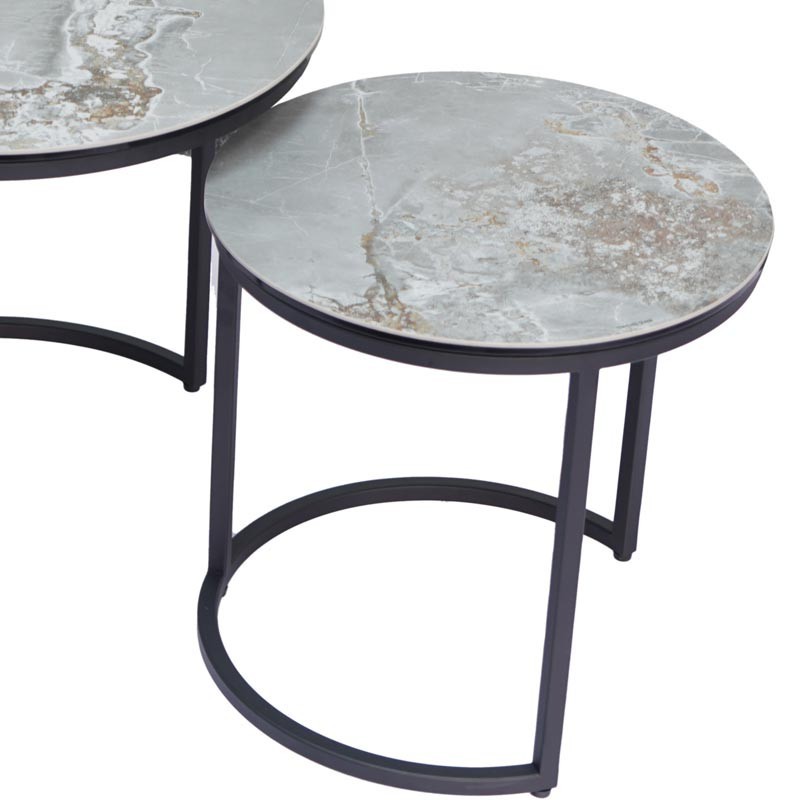 Table gigogne TRIO Onyx - Petit modèle
