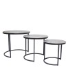 Table gigogne TRIO Onyx - Grand modèle