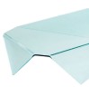 Table basse EASY rectanglulaire verre incolore Table basse EASY rectanglulaire verre incolore