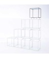 Étagère MODULO Inox verre 1 pièce Étagère MODULO Inox verre 1 pièce