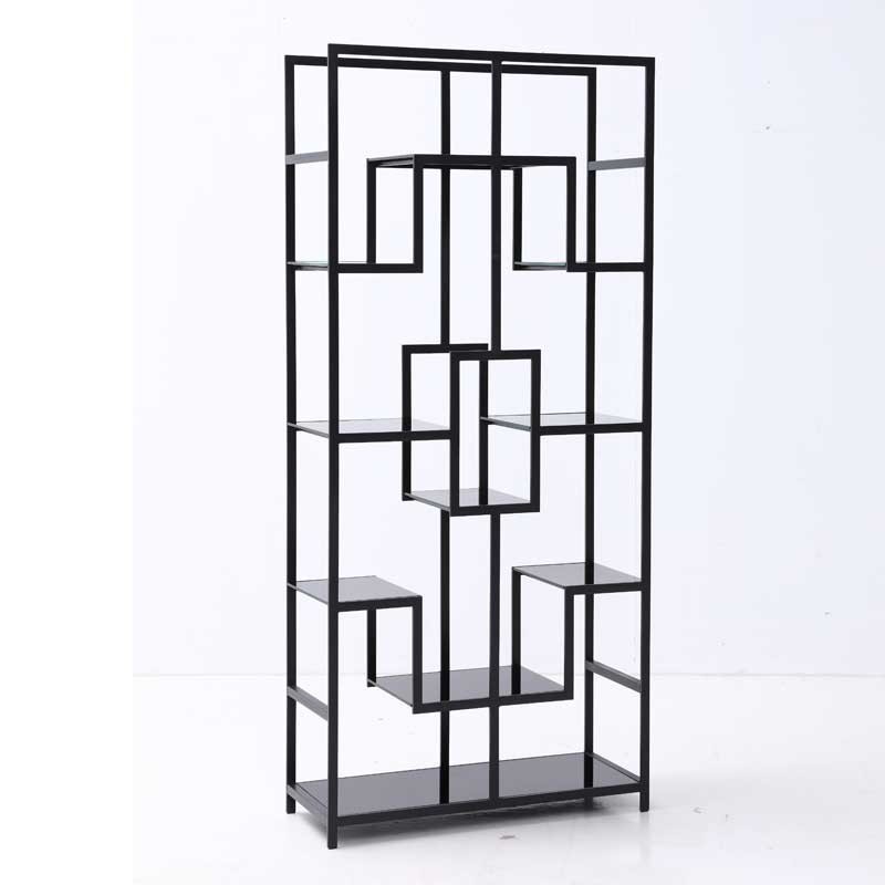 Étagère ATLAS BLACK DOUBLE Design Géométrique Étagère ATLAS BLACK DOUBLE Design Géométrique