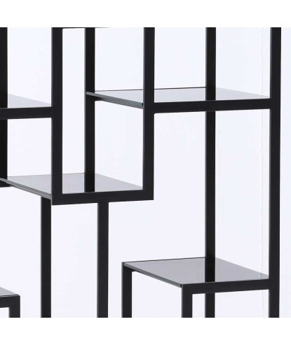 Étagère ATLAS BLACK DOUBLE Design Géométrique