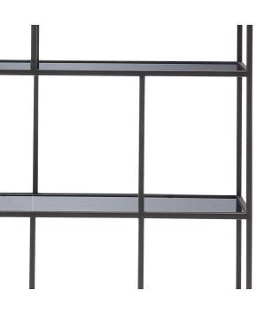 Etagère VISTA Grand modèle verre fume design industriel esprit loft