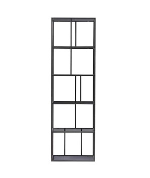 Etagère VISTA petit modèle verre fume détail design industriel esprit loft