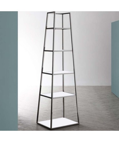 Étagère SHARD pyramidale verre clair