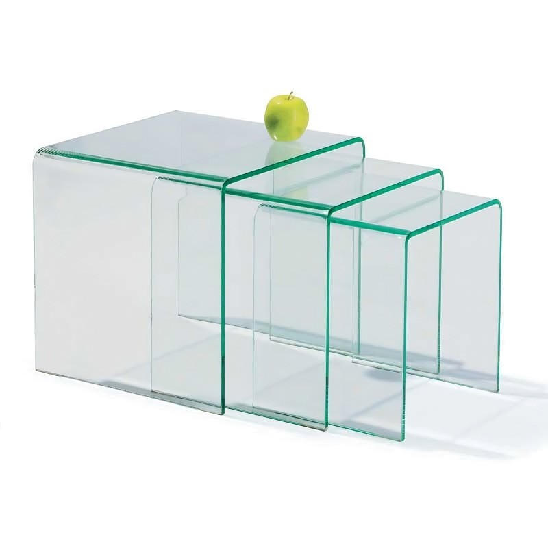 Tables gigognes ECO en verre Tables gigognes ECO en verre