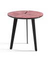 Coin canapé PASEO Rose design Minimalisme Géométrique