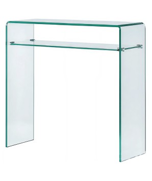 Console ECO 2 verre incolore