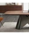Table repas CRISTINA sculpturale effet bois pour 12 personnes Table repas CRISTINA sculpturale effet bois pour 12 personnes