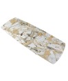 Table repas WENDY Golden stone extensible 12 personnes Table repas WENDY Golden stone extensible 12 personnes