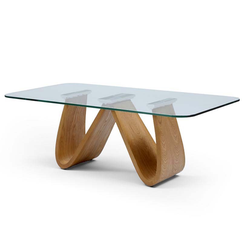 Table basse WENDY Noyer Design Modernisme Organique Table basse WENDY Noyer Design Modernisme Organique