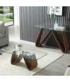 Table basse WENDY Noyer Design Modernisme Organique Table basse WENDY Noyer Design Modernisme Organique