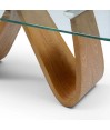 Table basse WENDY Noyer Design Modernisme Organique Table basse WENDY Noyer Design Modernisme Organique