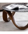 Table basse ronde VANCOUVER design sculptural organique Table basse ronde VANCOUVER design sculptural organique