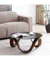 Table basse ronde VANCOUVER design sculptural organique Table basse ronde VANCOUVER design sculptural organique