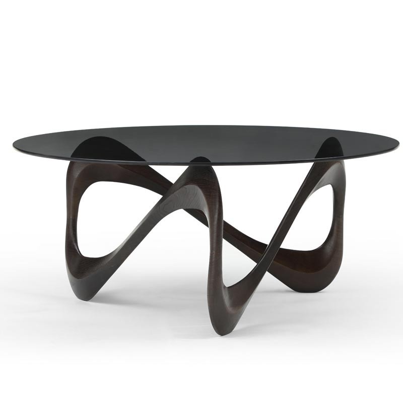 Table basse ronde ONTARIO design Mid-Century Modern Table basse ronde ONTARIO design Mid-Century Modern