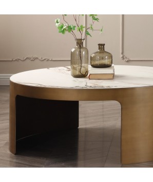 Table basse ELEA Golden stone Design So Chic