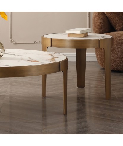 Coin canapé MAELYS Bronze Design glamour subtil