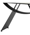 Console JEANNE Design sculptural céramique Arabescato Console JEANNE Design sculptural céramique Arabescato