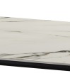 Console JEANNE Design sculptural céramique Arabescato Console JEANNE Design sculptural céramique Arabescato